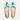 Turquoise Cyan Blue Pointed Toe Flats